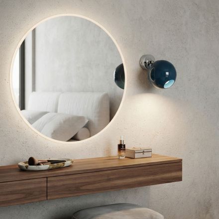 Lumira - Small Venetian Glass Wall Sconce Made in Italy Viadurini