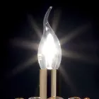 Classic glass wall light in crystal and glass Belle, 2 pieces Viadurini