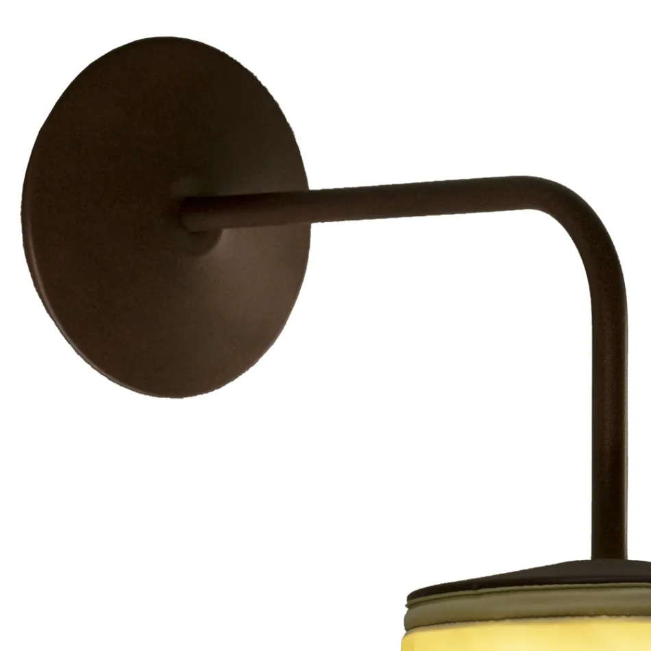 Wall Lamp in Aluminum and Polyester Made in Italy - Toscot Junction Viadurini