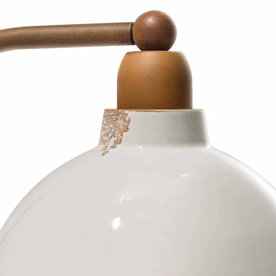 Ceramic wall sconces and metal Skyler industrial style Viadurini