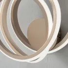 Wall Lamp in Gold Metal Modern Design Bedroom - Point Viadurini