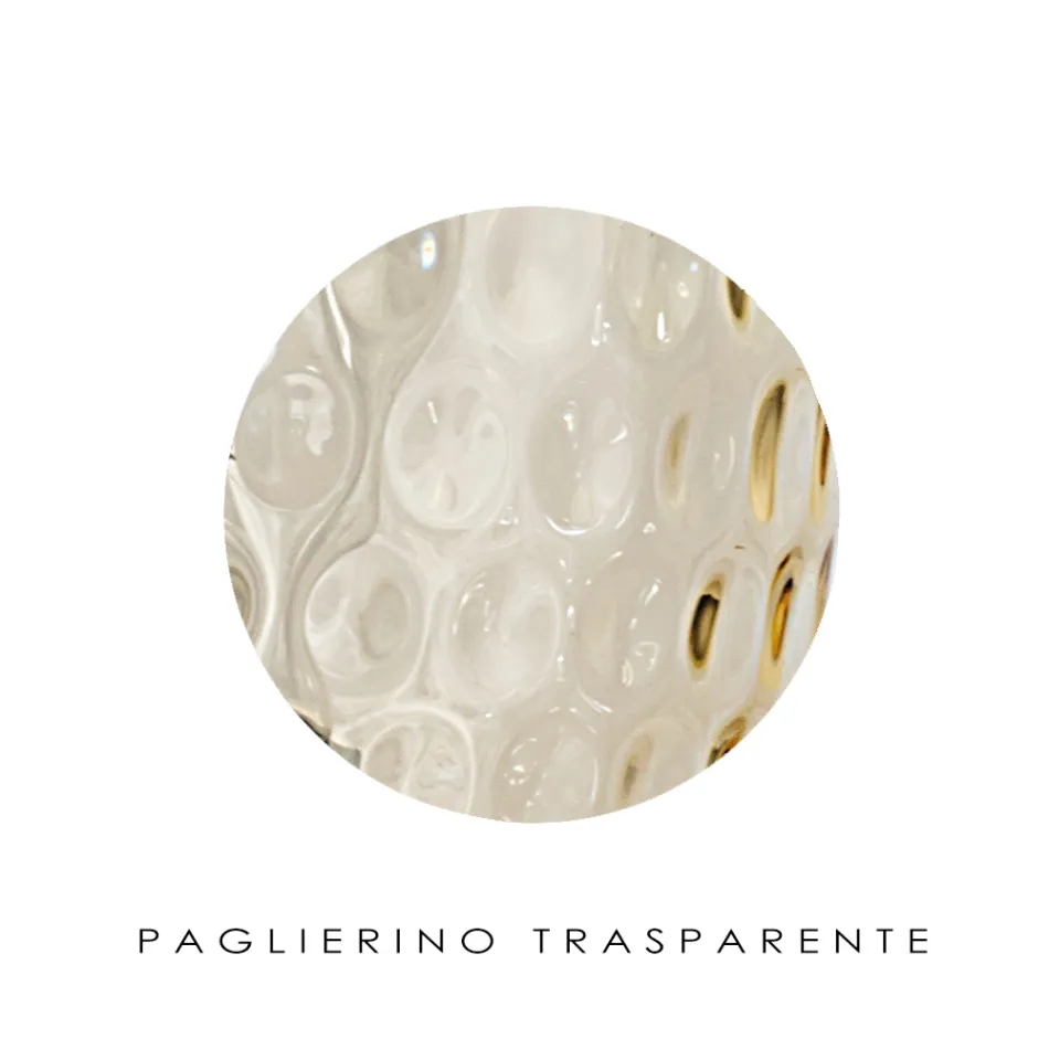 Made in Italy - Sibilla - Transparent or Cased Glass Wall Light Viadurini