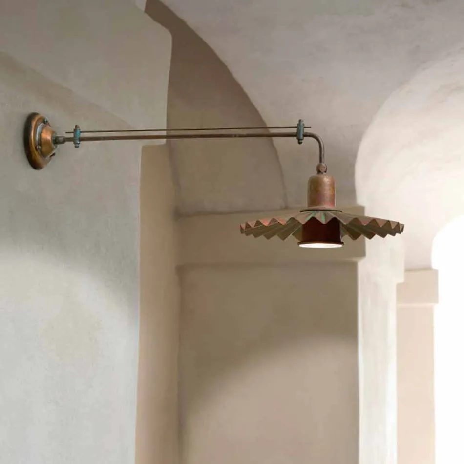 Wall modern design line Civetta by Aldo Bernardi Viadurini