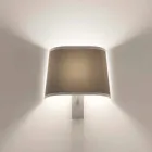 Design Wall Lamp in Metal Silver or White Finish Made in Italy - Jump Viadurini