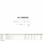 Fashion applique medium is copper and methacrylate Viadurini