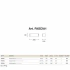 Fashion applique small copper and white methacrylate Viadurini