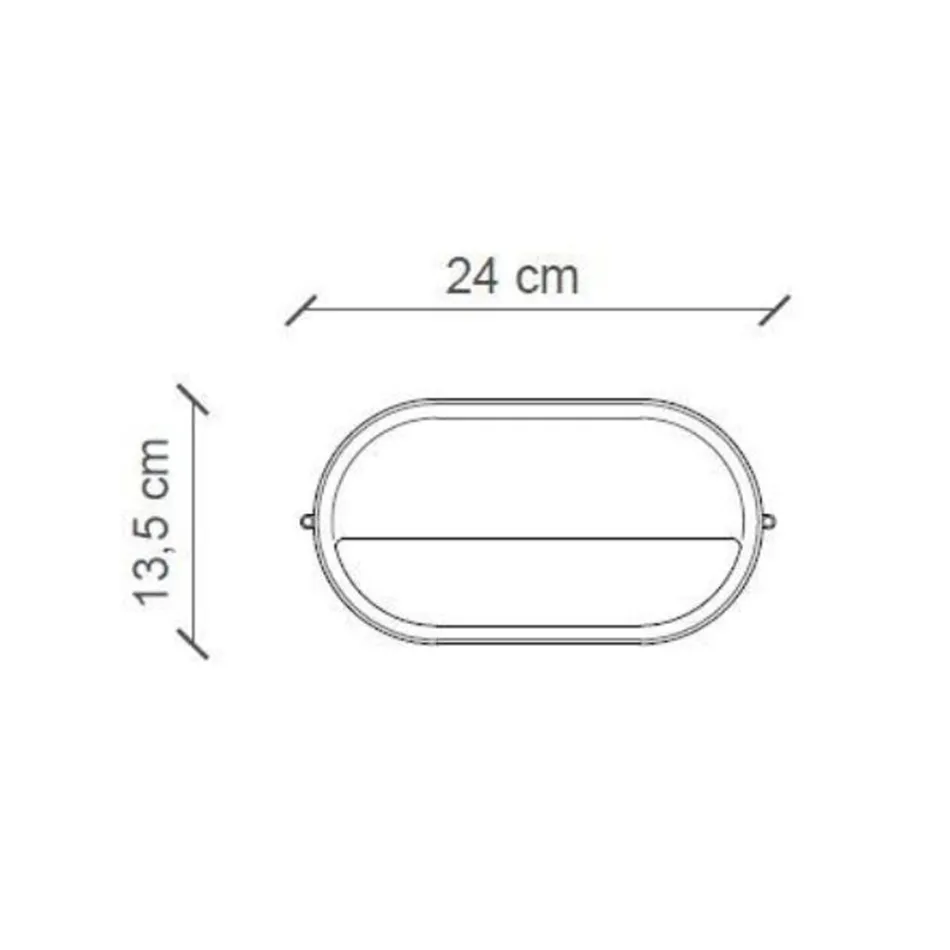 Handmade Ceramic and Industrial Horizontal Iron Applique - Vintage Viadurini