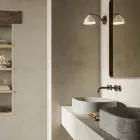 Anita Il Fanale liberty design ceramic wall light Viadurini