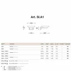 Sconces cast brass antique glass Cheerful Viadurini