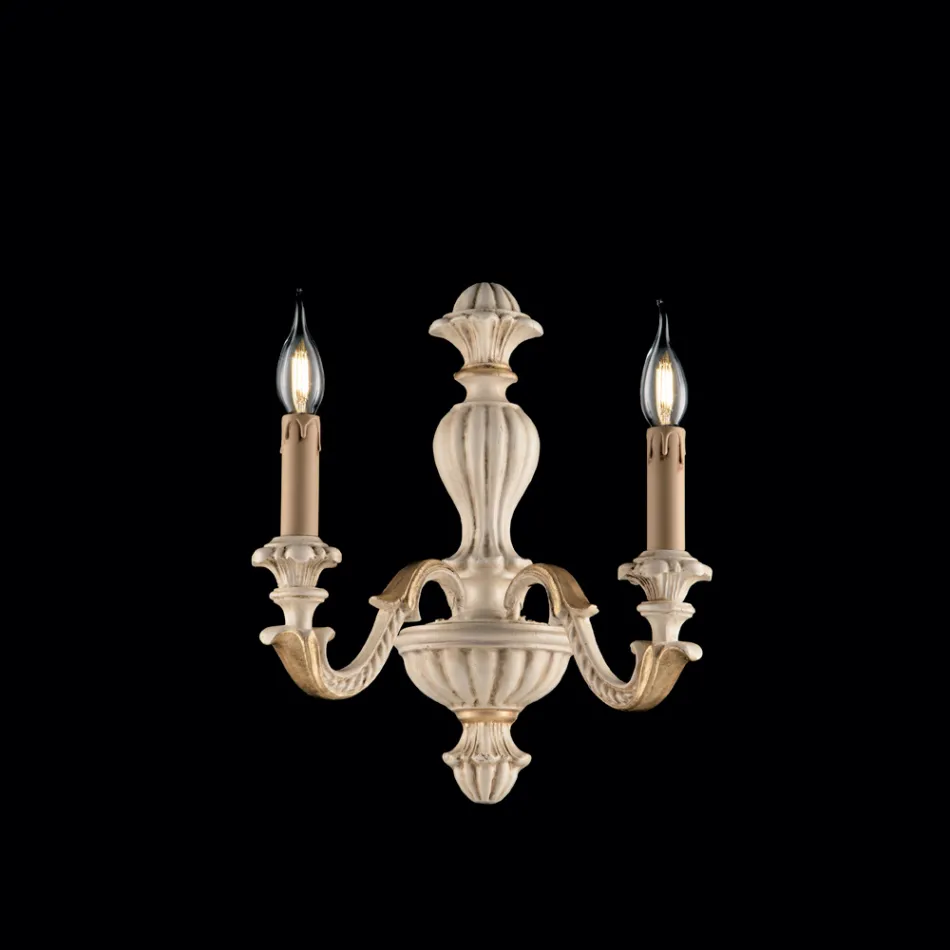 Made in Italy Wooden Wall Lights for Interior Decorating - Milan Viadurini