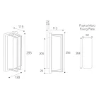 Vintage Brass Wall Lamp, E27 Socket, and Atmospheric Light Made in Italy - Crystal Viadurini