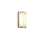 Vintage Brass Wall Lamp, E27 Socket, and Atmospheric Light Made in Italy - Crystal Viadurini