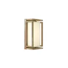 Vintage Brass Wall Light Made Entirely in Italy - Crystal Viadurini