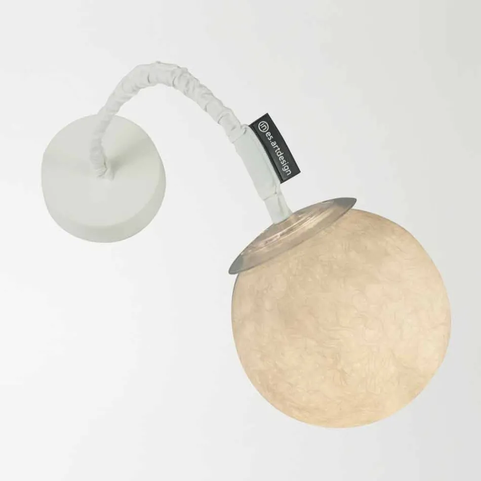 Modern wall light In-es.artdesign Micro Luna Wall light in nebulite Viadurini
