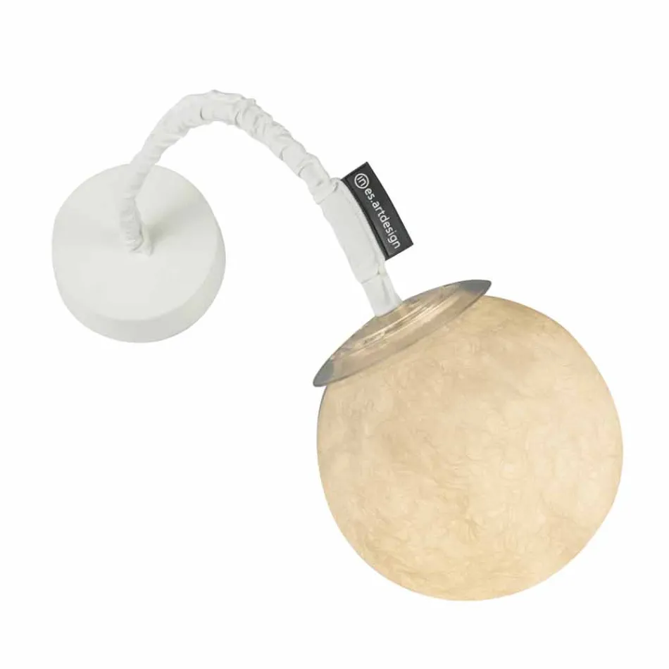 Modern wall light In-es.artdesign Micro Luna Wall light in nebulite Viadurini