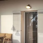 Outdoor Wall Light in Glass and Brass Made in Italy - Rain Viadurini