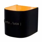 Modern two-tone nebulite wall lamp In-es.artdesign Punto Luce design Viadurini
