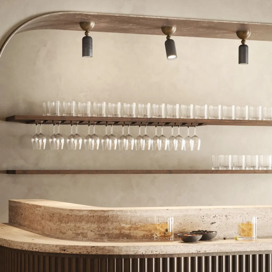 Adjustable wall light in Morocco and graphene Made in Italy - Lady Viadurini