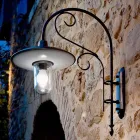 Applique Otello copper, brass, glass, aluminum Viadurini