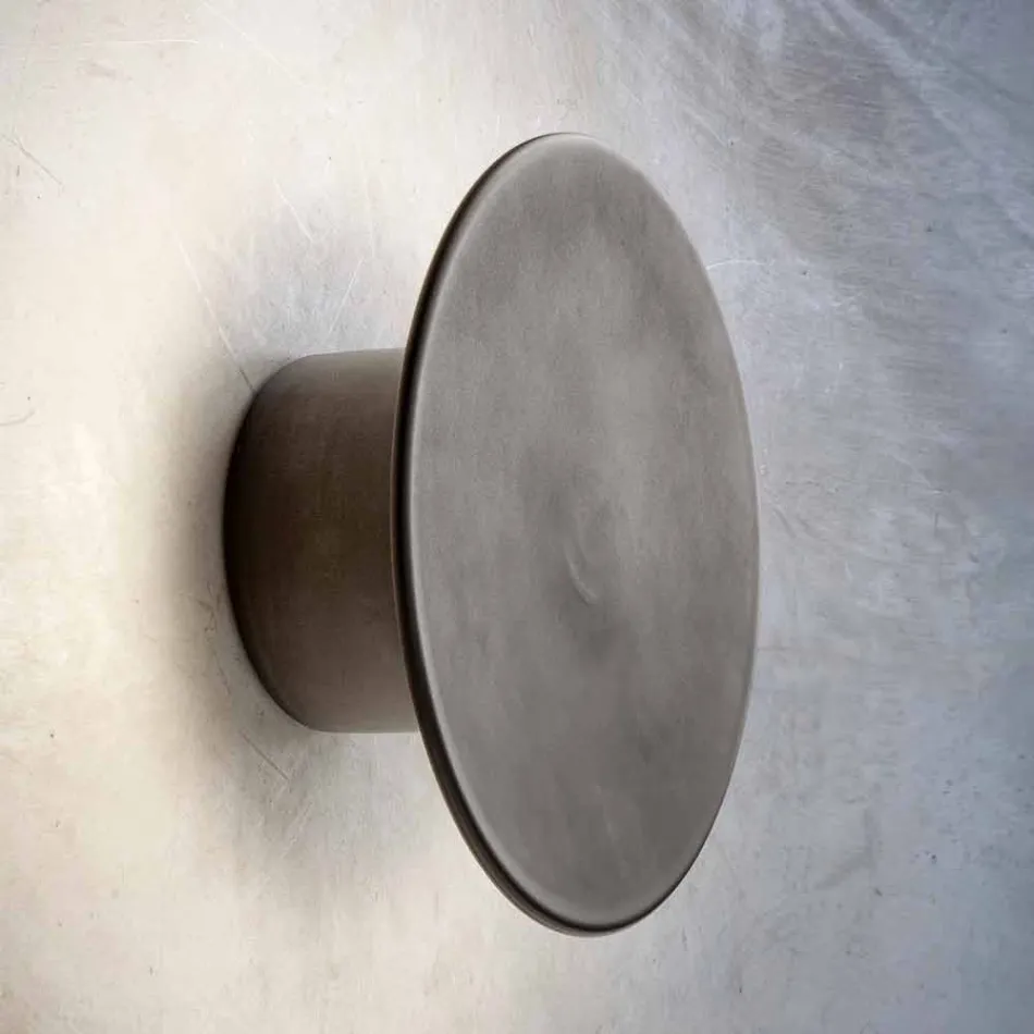 Wall Lamp for Modern Exterior in Copper Made in Italy - Pasdedeux Aldo Bernardi Viadurini