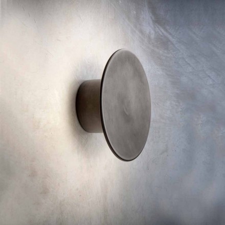 Wall Lamp for Modern Exterior in Copper Made in Italy - Pasdedeux Aldo Bernardi Viadurini
