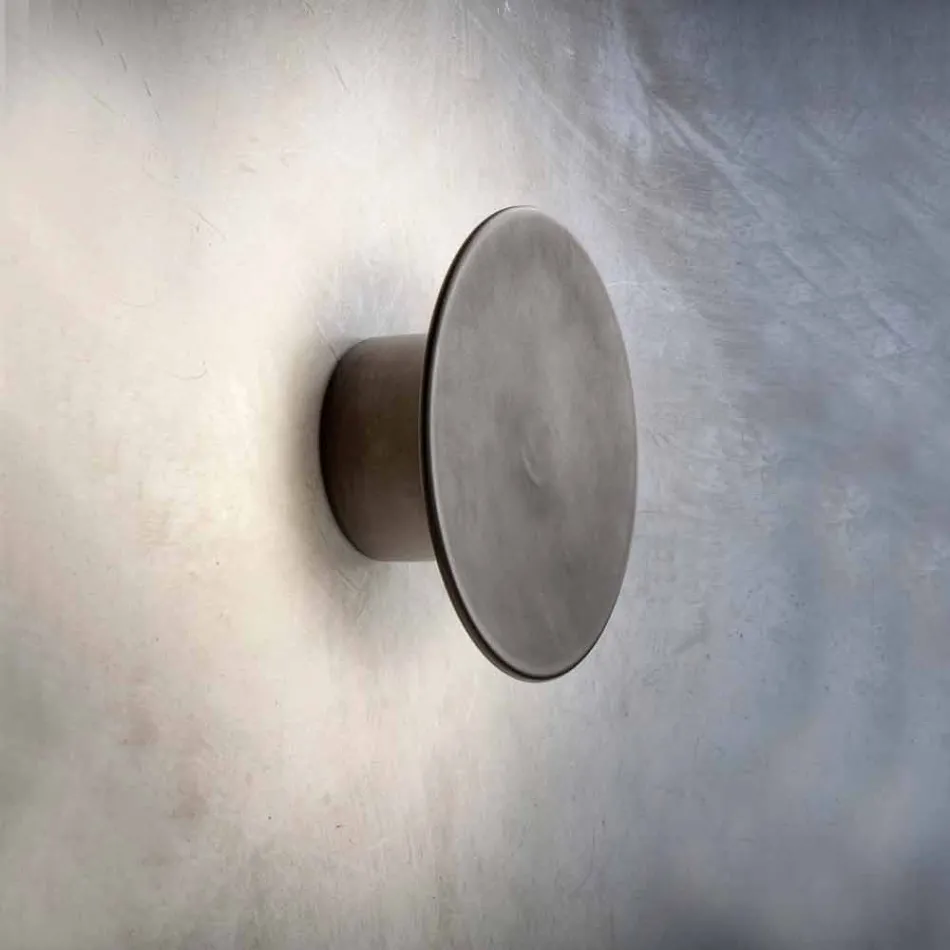 Wall Lamp for Modern Exterior in Copper Made in Italy - Pasdedeux Aldo Bernardi Viadurini
