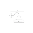 Round Artisan Garden Applique in Galestro Made in Italy - Toscot Spoleto Viadurini