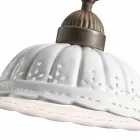 Applique art nouveau in Bassano Anita ceramic Il Fanale Viadurini