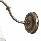 Applique art nouveau in Bassano Anita ceramic Il Fanale Viadurini