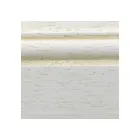 Patinated White Wooden Wardrobe with 2 Doors Made in Italy - Agni Viadurini