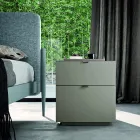 Bedroom Furniture with 4 Elements Modern Style Made in Italy - Eletta Viadurini