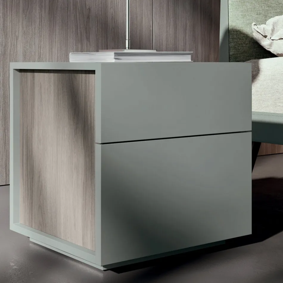 Luxury Made in Italy 5-Element Bedroom Furniture - Cristina Viadurini