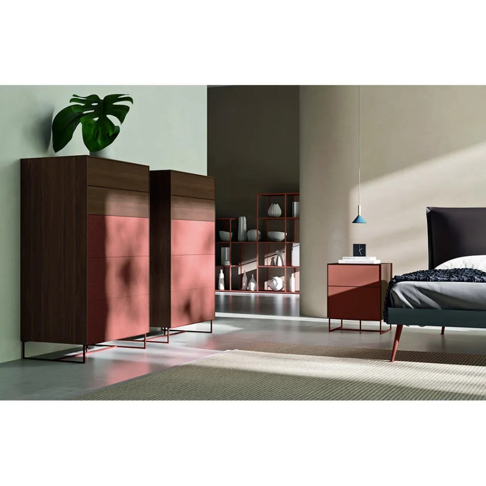5 Elements Bedroom Furniture Made in Italy Luxury - Zakynthos Viadurini