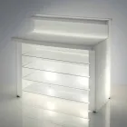 Modern style bar counter Slide Break Line bright made in Italy Viadurini