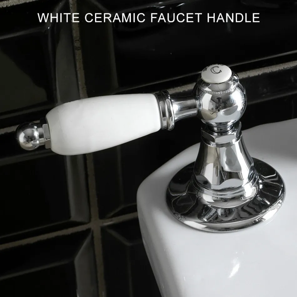 3 Hole Bidet Mixer with Internal Brass Delivery Made in Italy - Noriana Viadurini