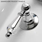 3 Hole Bidet Mixer with Internal Brass Delivery Made in Italy - Noriana Viadurini