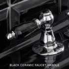 3 Hole Bidet Mixer with Internal Brass Delivery Made in Italy - Noriana Viadurini