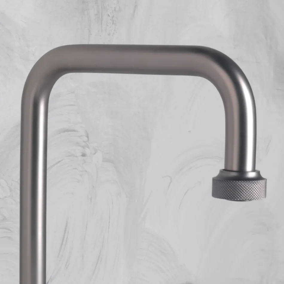 Modern 3-Hole Basin Mixer with Waste Made in Italy - Quito Viadurini
