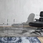 Design Trunk in Transparent Acrylic Crystal and Modern Steel - Dante Viadurini