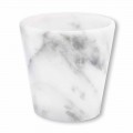 Grappa Glass in White Carrara Marble Made in Italy - Fergie