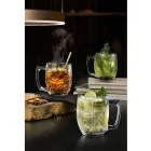 Glass Cup for Moscow Mule in Decorated Eco Crystal 8 Pcs - Destino Viadurini