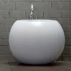 Ball-Shaped Bidet in Fanna Colored Ceramic Viadurini