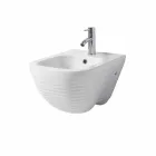 Suspended Bidet of Made in Italy Design in Trabia Ceramics Viadurini