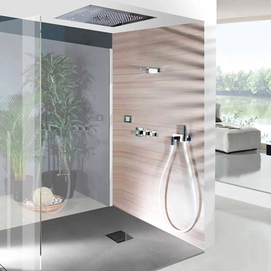 Bossini Mouth Bathtub Waterfall Wall Viadurini