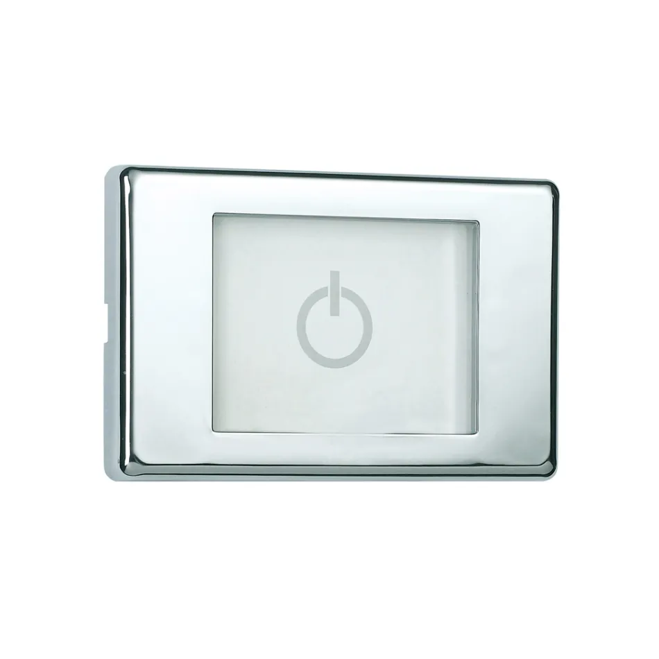 Bossini Dream modern shower head in chrome finish with LED lights and four functions Viadurini