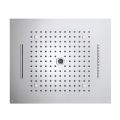 Bossini Dream modern shower head in chrome finish with LED lights and four functions