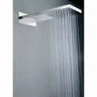 Bossini Manhattan shower head in stainless steel with two jets Viadurini