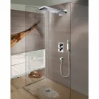 Bossini Manhattan shower head in stainless steel with shower, rain Viadurini