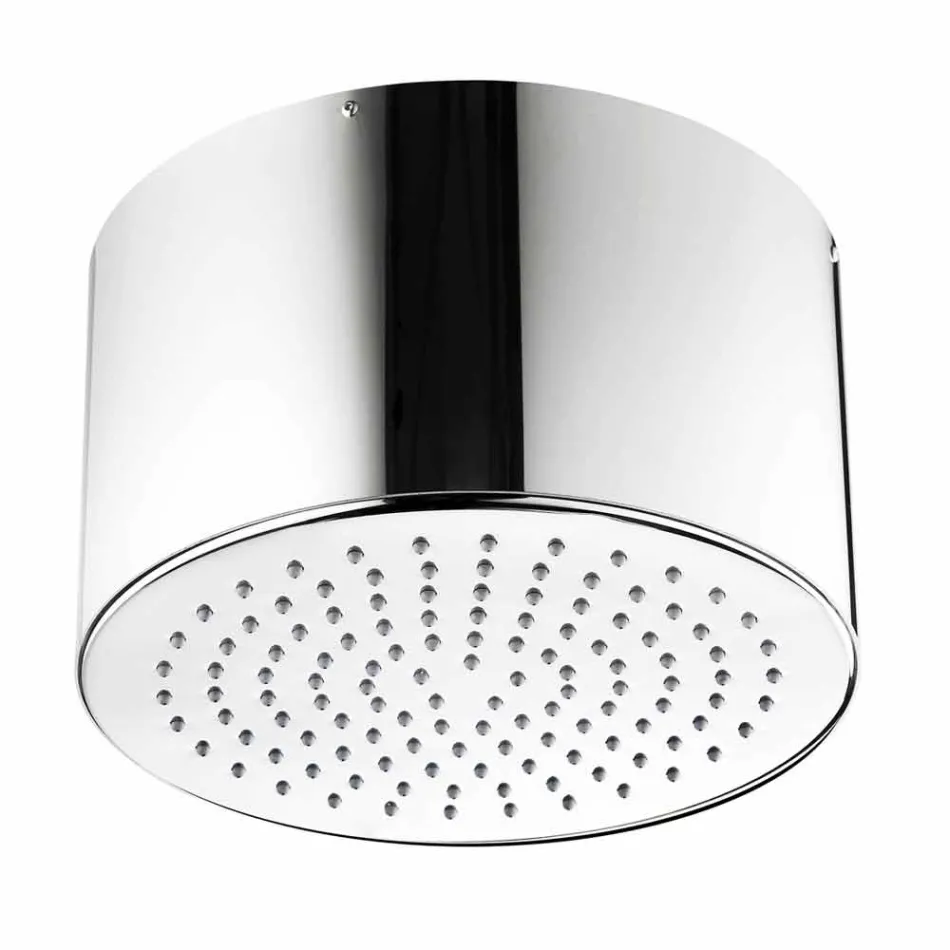 Bossini Oki shower head round in a jet modern style Viadurini