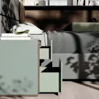 Double Bedroom with 5 Luxury Made in Italy Elements - Emerald Viadurini